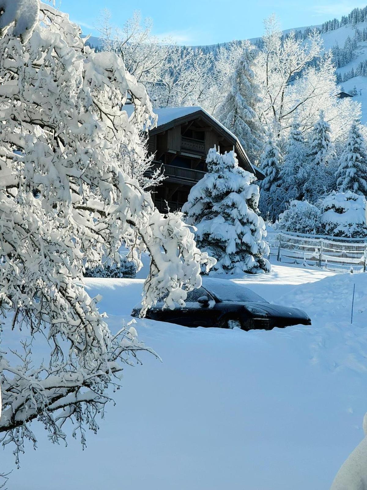 Le Flocon Du Mont Darbois Classe 3 Etoiles Megève Exteriér fotografie